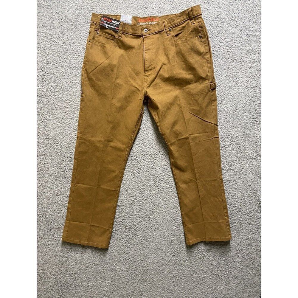 Dickies Work Jeans Mens Regular  Fit Carpenter Duck Jean Cotton Pants 40…